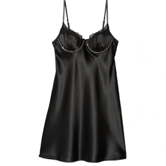 chinese dress ladies Fleur du Mal Frankie Lace Cupped Slip Dress main image 0